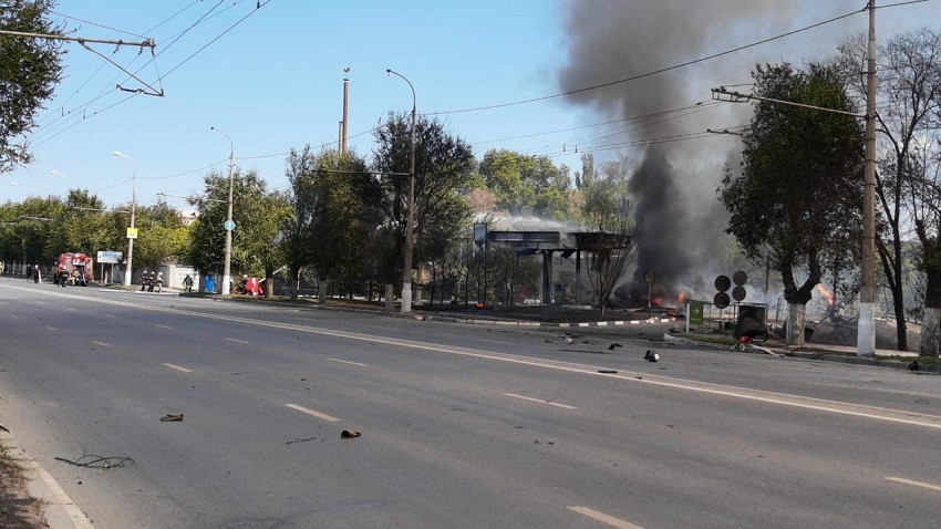 В Волгограде после взрыва на АЗС завели уголовное дело